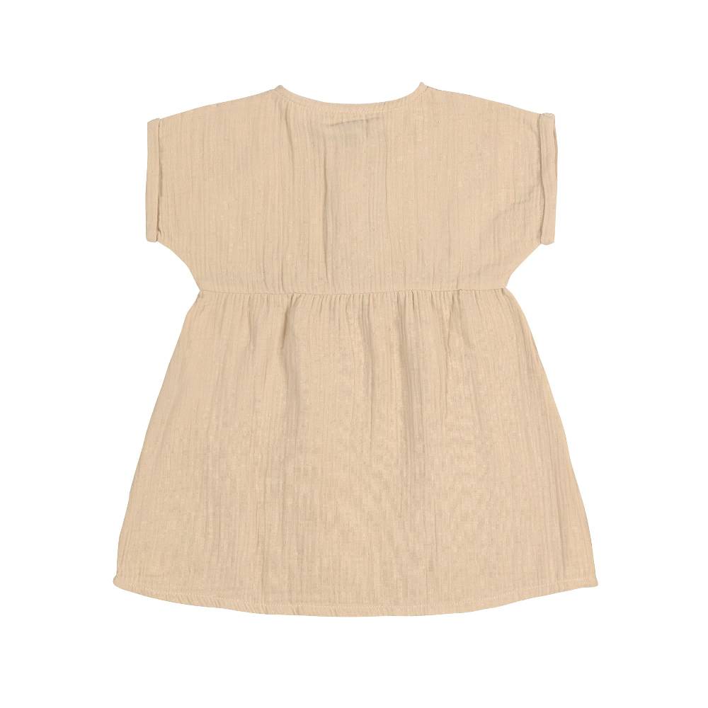 Lässig Kinderkleid - Bio Baumwolle, Nature, Beige Jubiläumsangebot