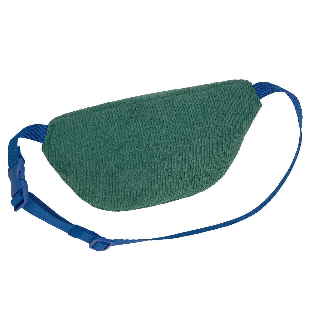 Lässig Bauchtasche Kinder Cord - Little Gang, Fun, Grün Räumungsverkauf