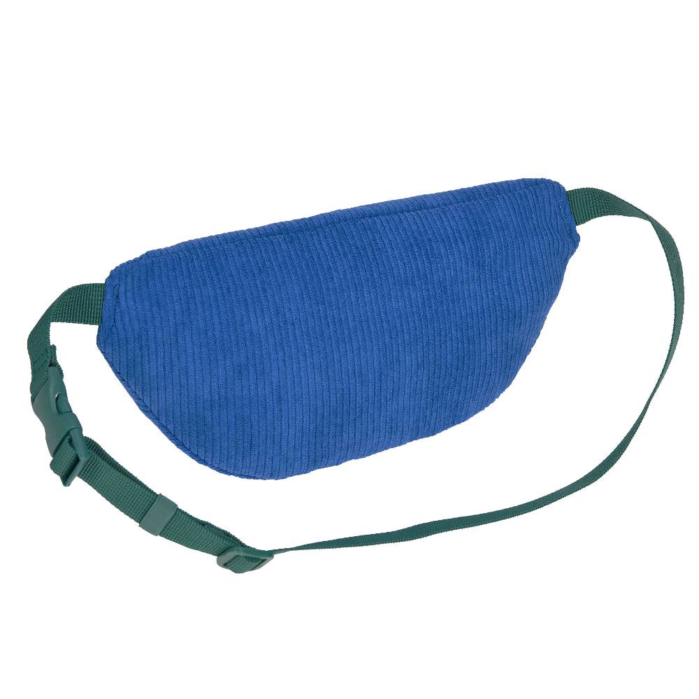 Lässig Bauchtasche Kinder Cord - Little Gang, Smile, Blau Tägliche Deals