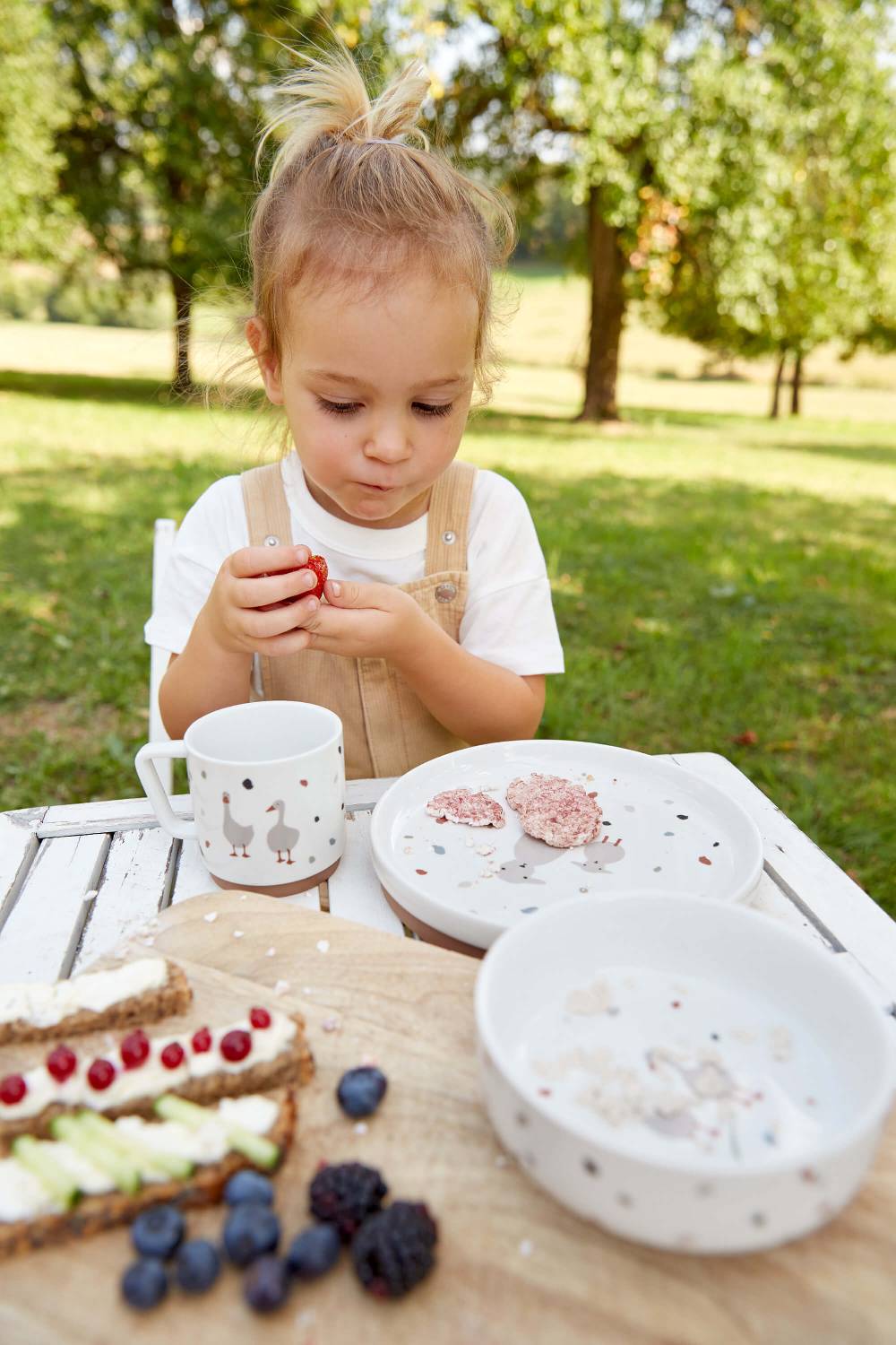 Lässig Kindergeschirr Set Porzellan - Tiny Farmer, Gans & Schaf Riesige Ersparnisse