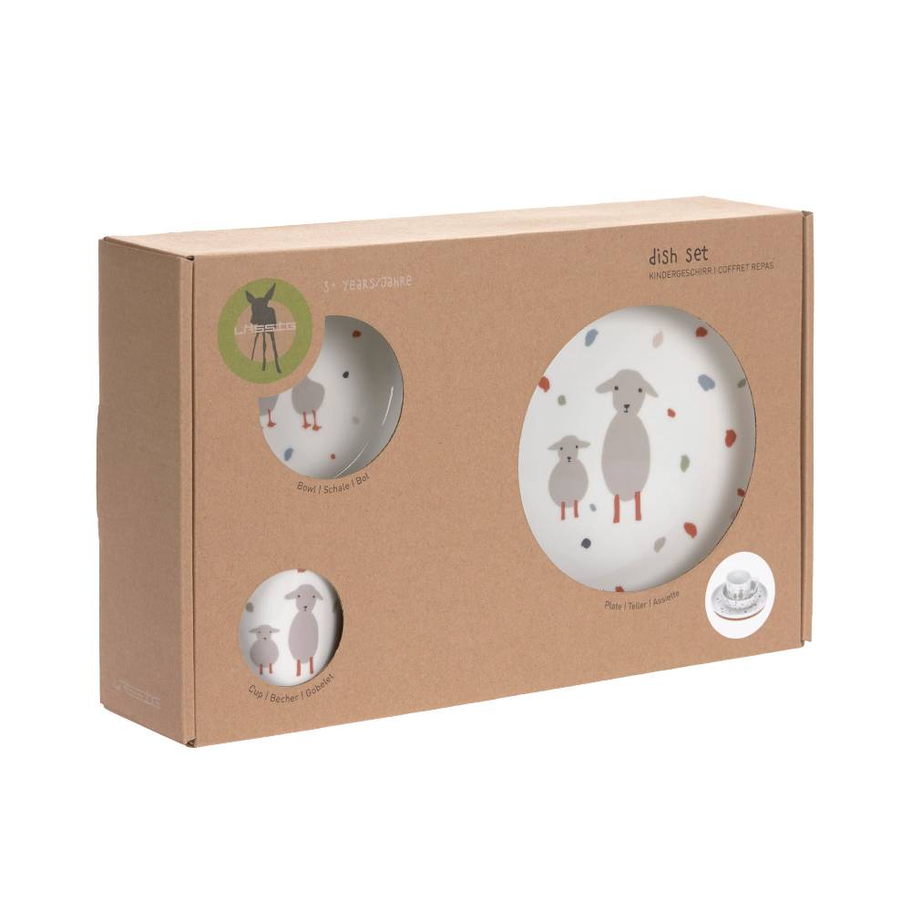 Lässig Kindergeschirr Set Porzellan - Tiny Farmer, Gans & Schaf Riesige Ersparnisse