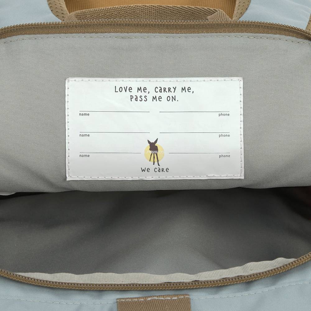 Lässig Kindergartenrucksack Rolltop - Nature, Oliv Super Sparpreis