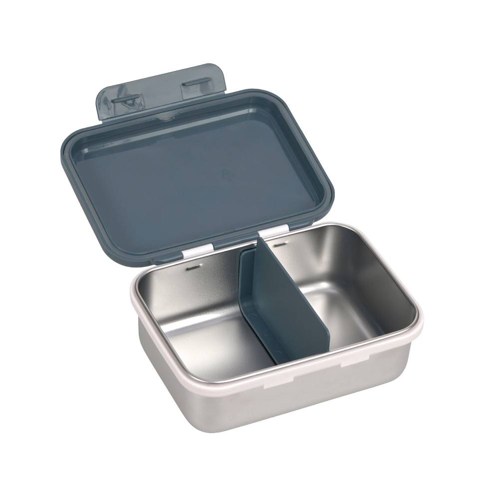 Lässig Kinder Brotdose Edelstahl - Lunchbox, Happy Prints, Dunkelblau JETZT KAUFEN