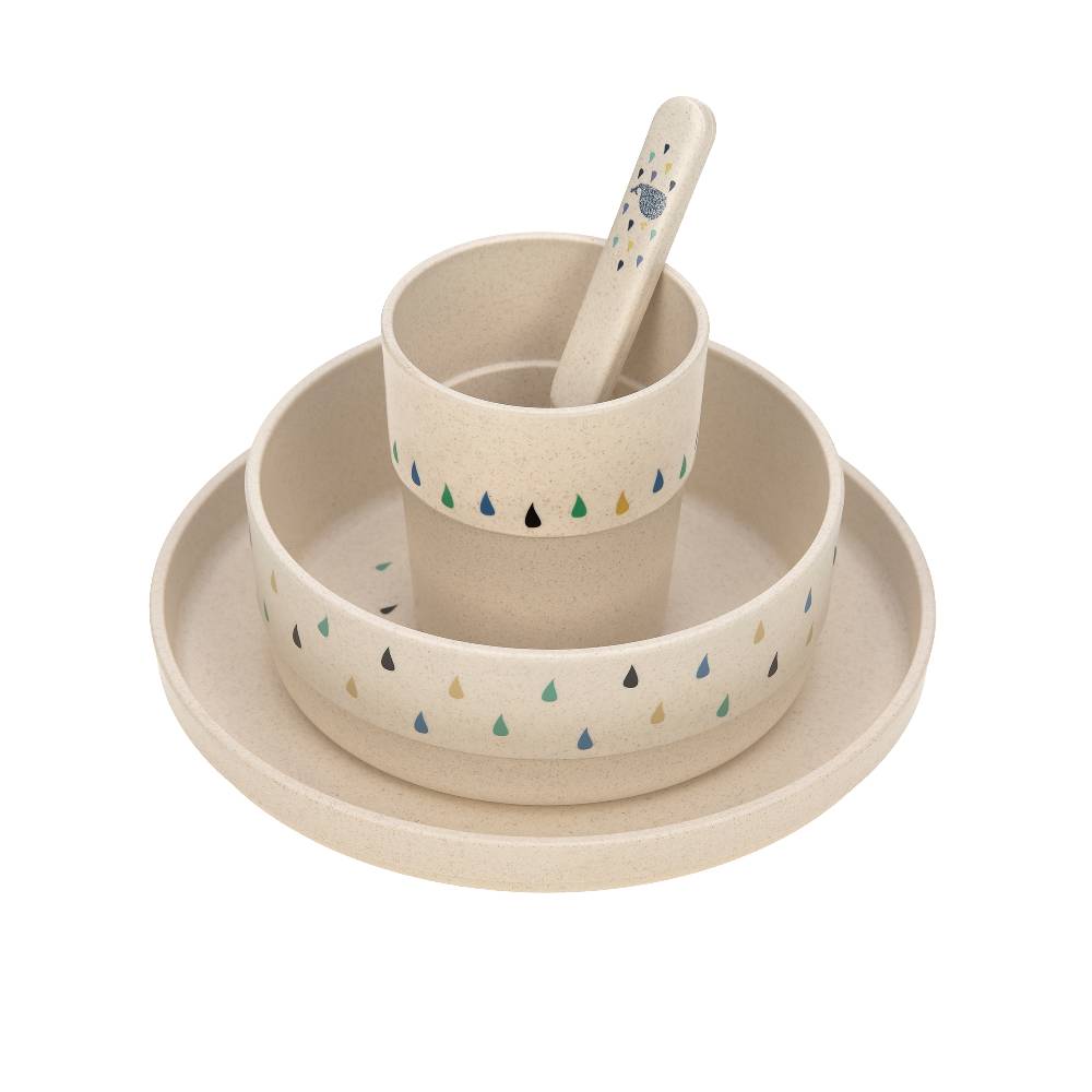 Lässig Kindergeschirr Set - Little Water, Wal Letzter Tag