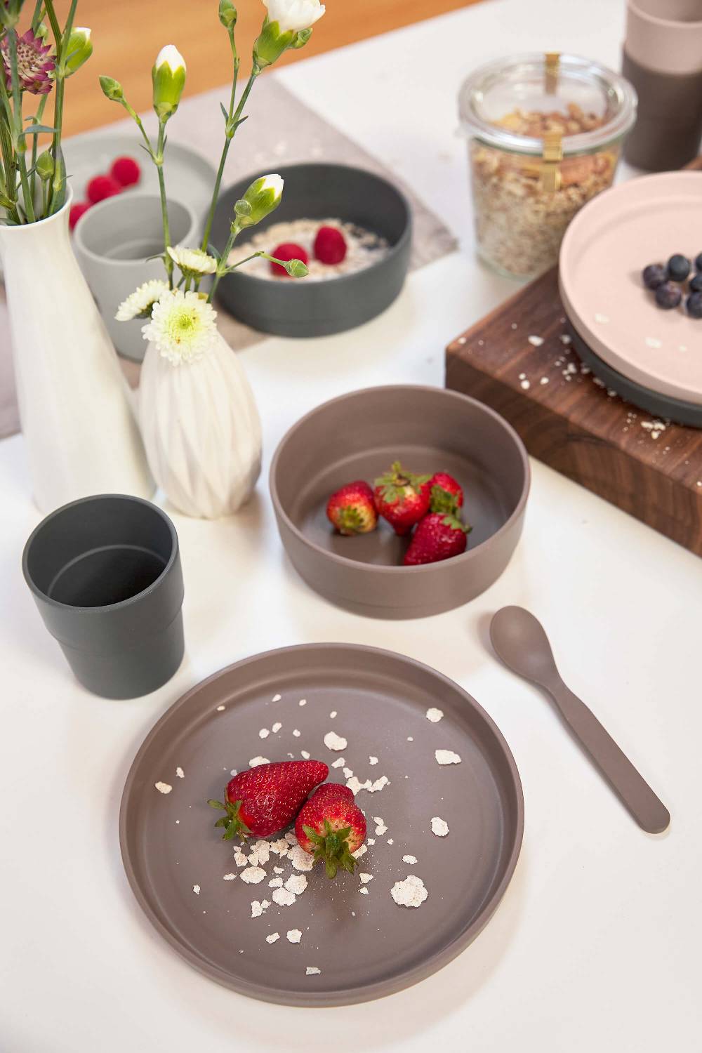 Lässig Kinderlöffel (4 Stk) - Uni, Choco Riesige Rabatte