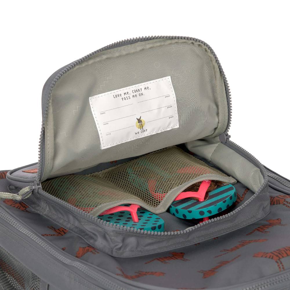 Lässig Kinderkoffer - Trolley, Safari Tiger 50% Rabatt mit kostenlosem Versand