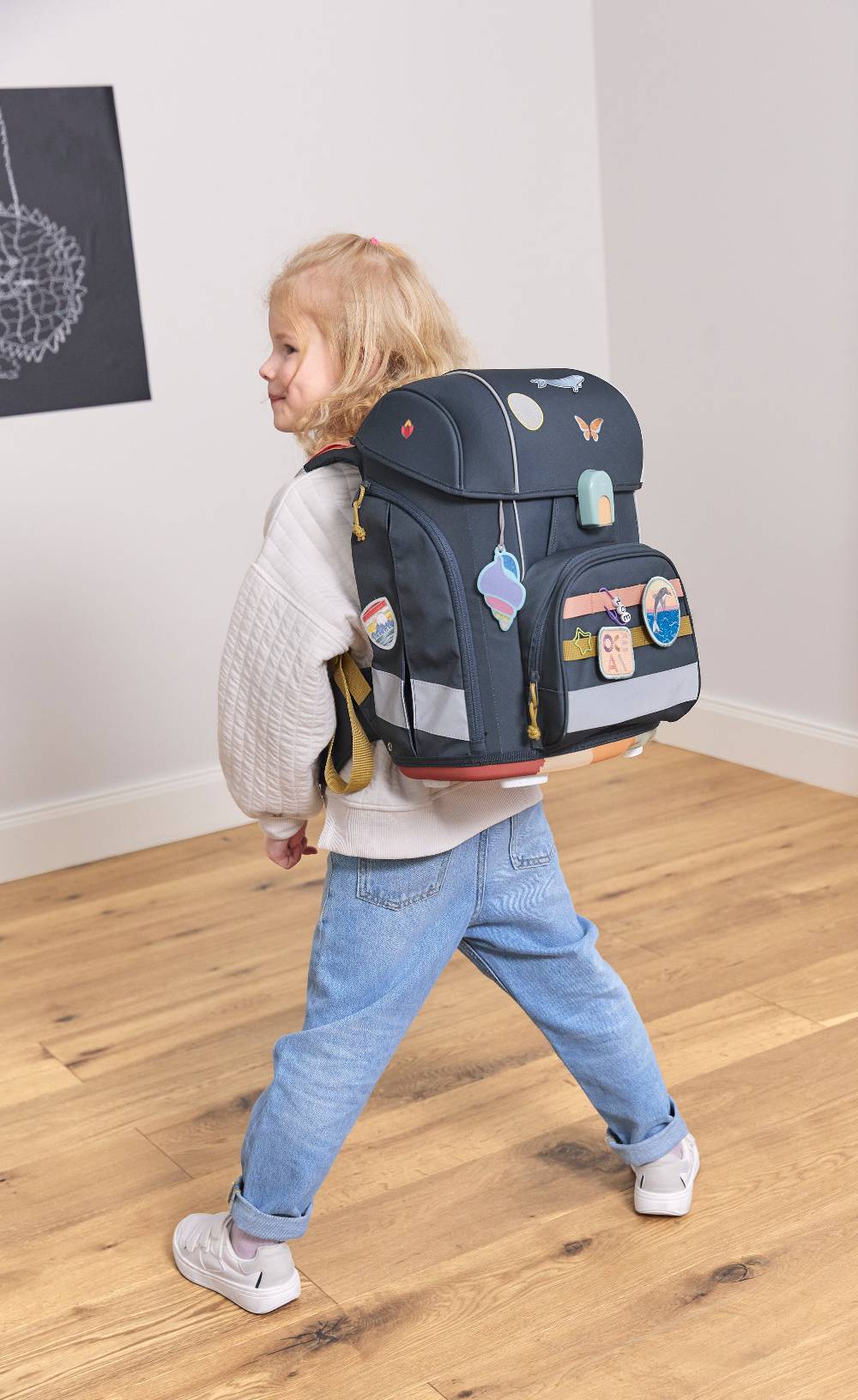 Lässig Anhänger & Patches - Schul Set Unique, Dolphin (Ocean Edition) Fabrik Onlineshop
