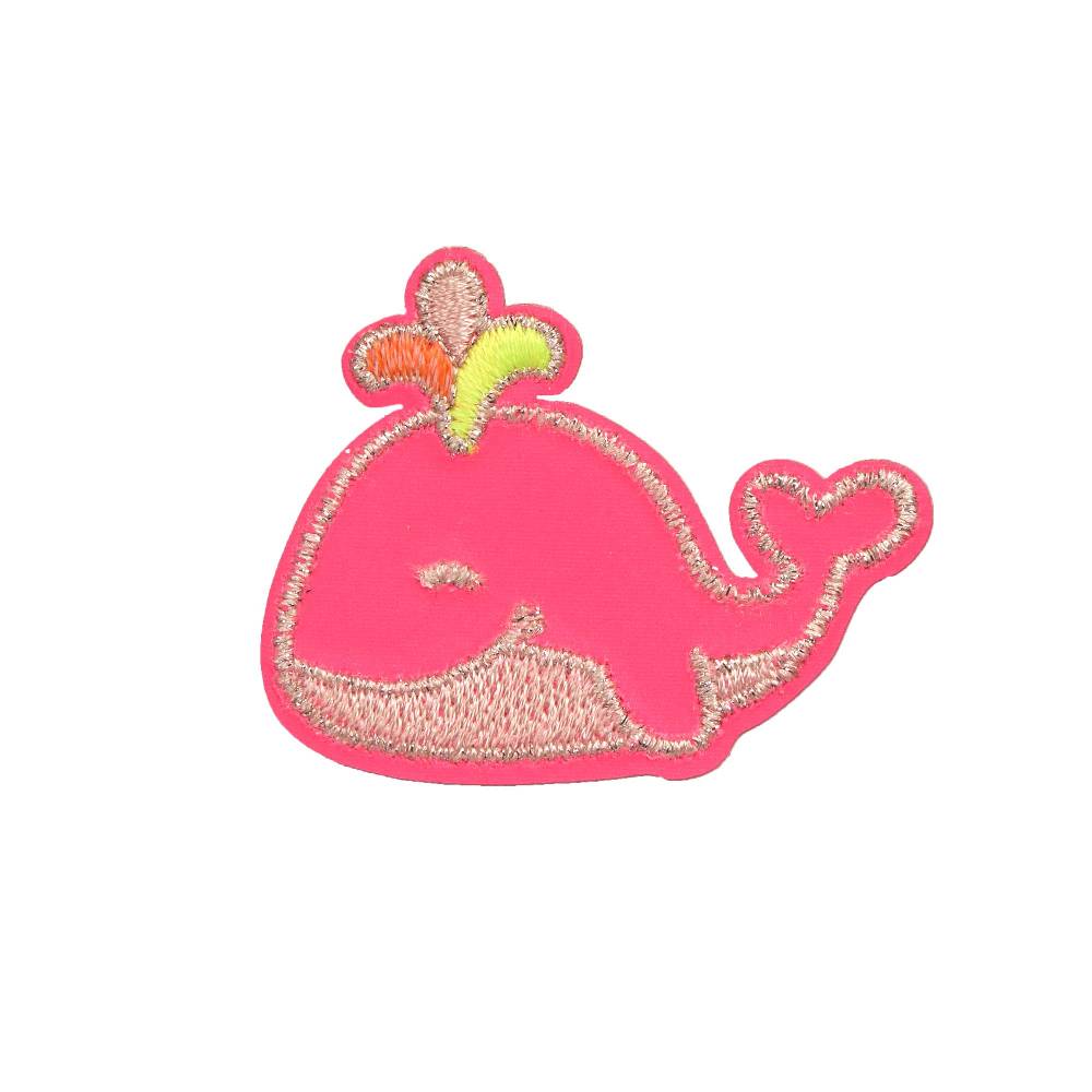 Lässig Textil-Sticker (3 Stk), Wal Pink Vatertagsangebot