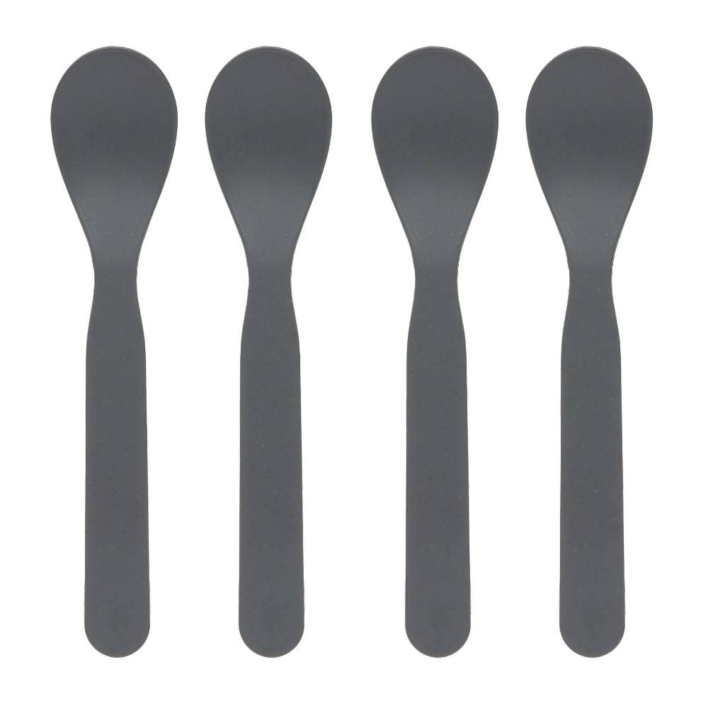 Lässig Kinderlöffel (4 Stk) - Uni, Anthracite Exklusive Angebote