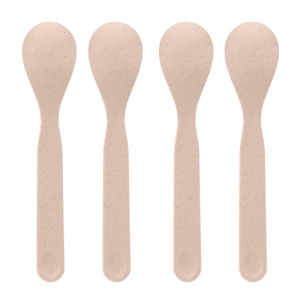 Lässig Kinderlöffel (4 Stk) - Uni, Powder Pink Große Rabatte