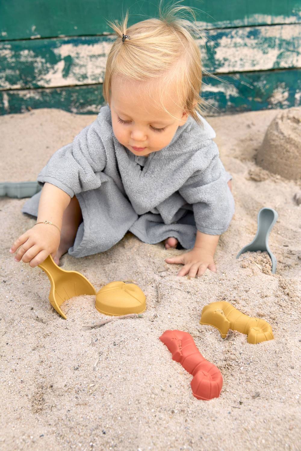 Lässig Sandspielzeug 5er Set - Water Friends, Gelb Begrenzte Freigabe