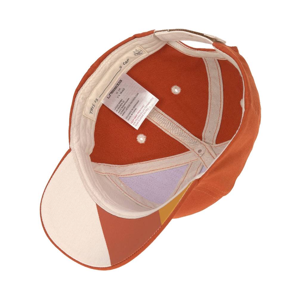 Lässig Basecap Kinder - Rainbow, Rostrot Im Verkauf
