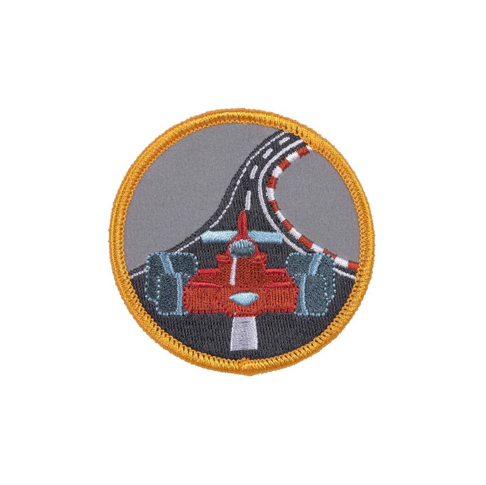 Lässig Anhänger & Patches - Schul Set Unique, Racecar zollfrei