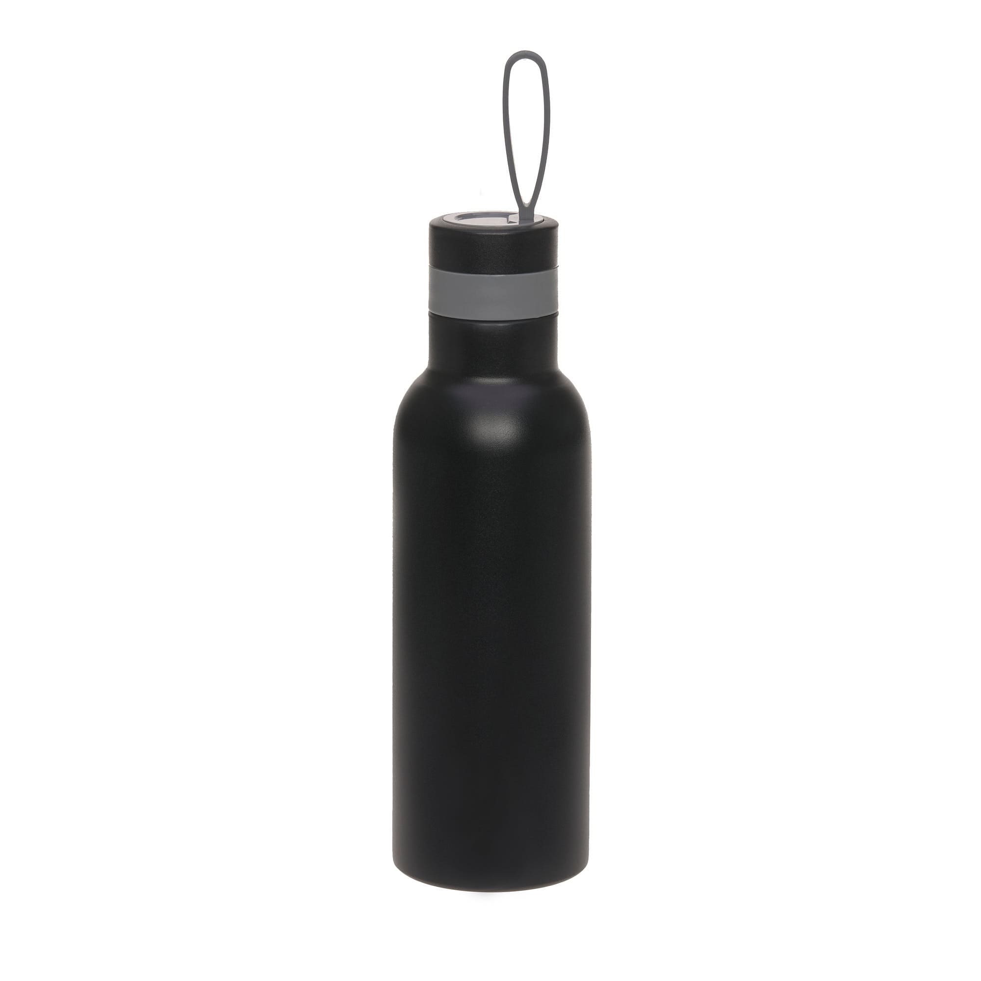 Lässig Edelstahl Trinkflasche - BOLD, Schwarz 2025