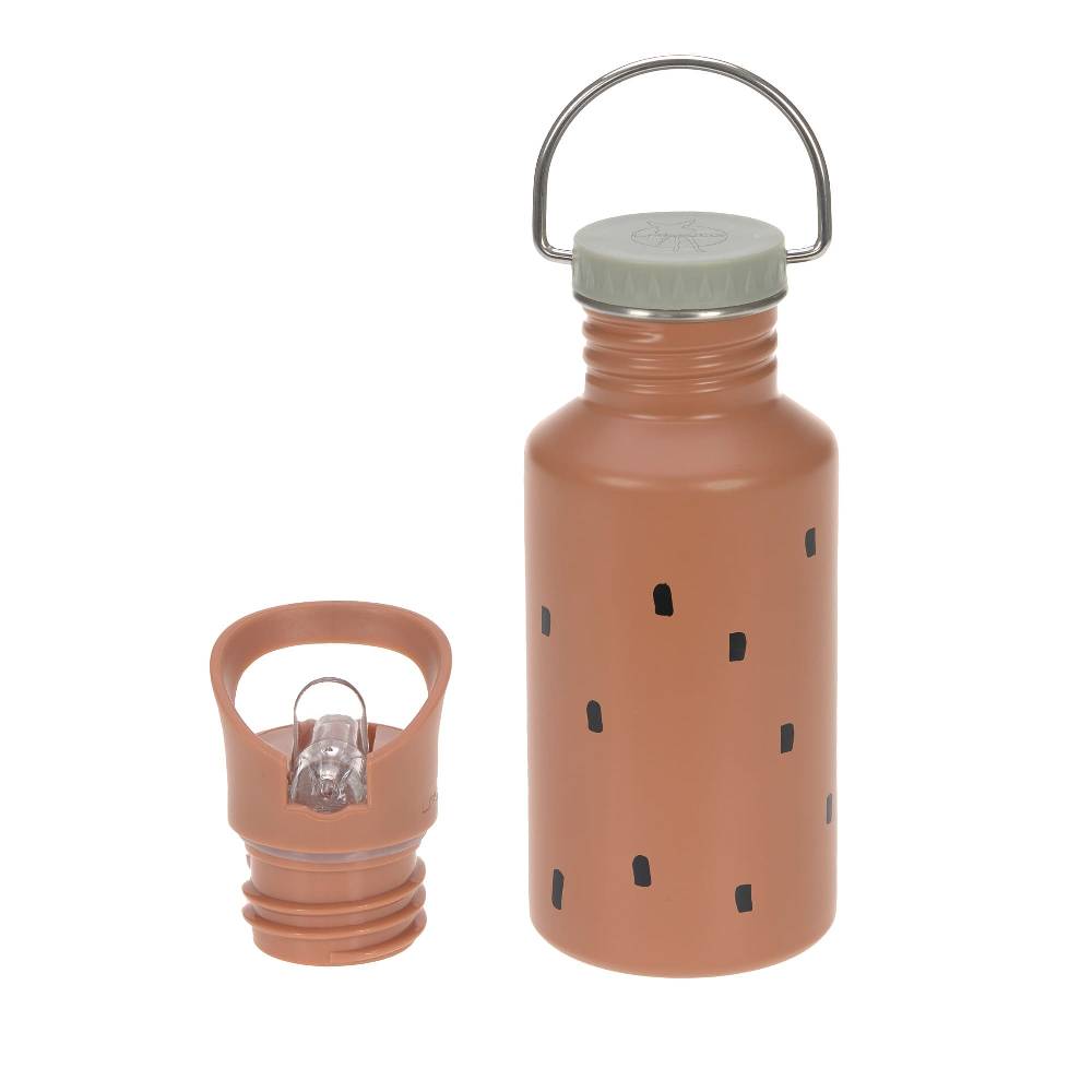 Lässig Edelstahl Kinder Trinkflasche - Happy Prints, Karamell Fabrikverkauf