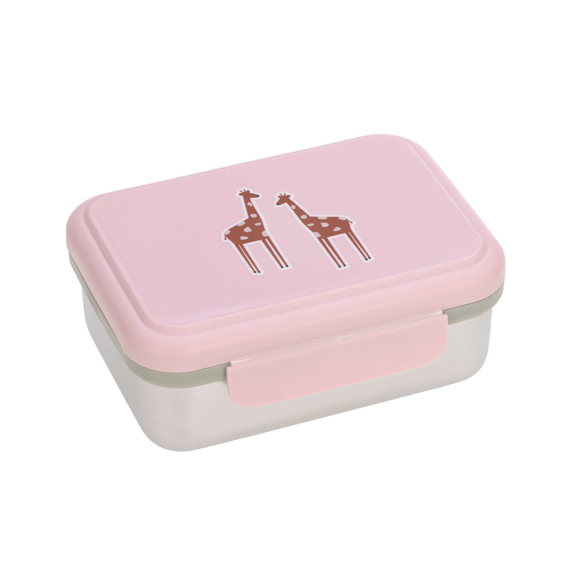 Lässig Brotdose Kinder - Edelstahl Lunchbox, Safari Giraffe Fabrik Onlineshop