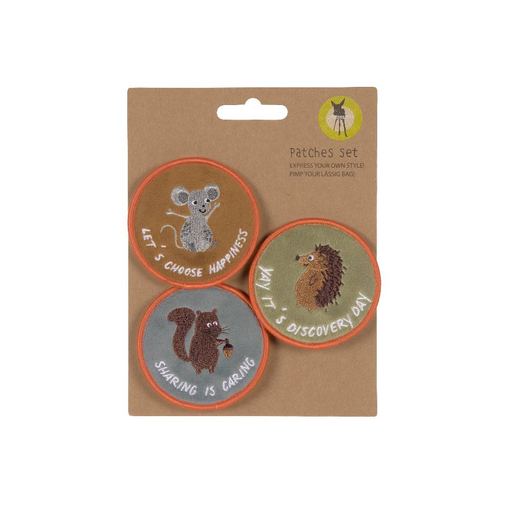 Lässig Patches 3er Set, Nature Sonderangebot