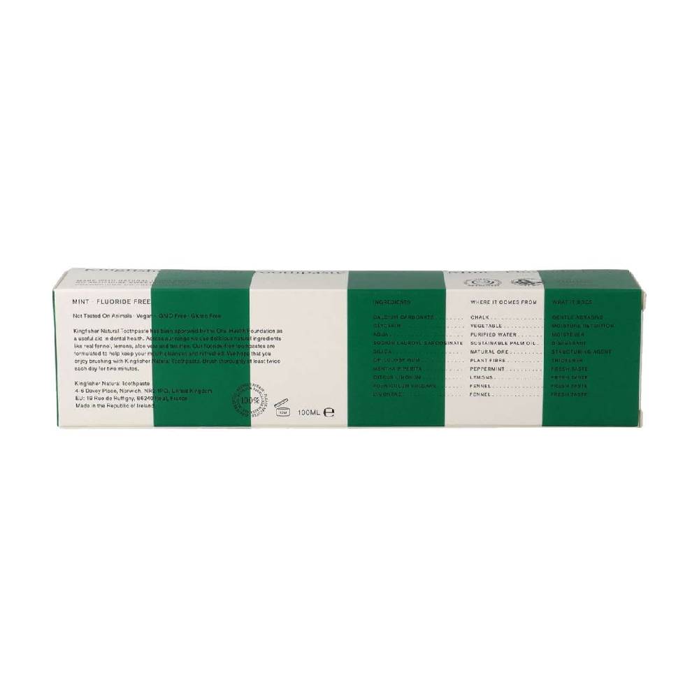 kingfisher Kingfisher Natural Toothpaste Mint Sonderangebot der Fabrik