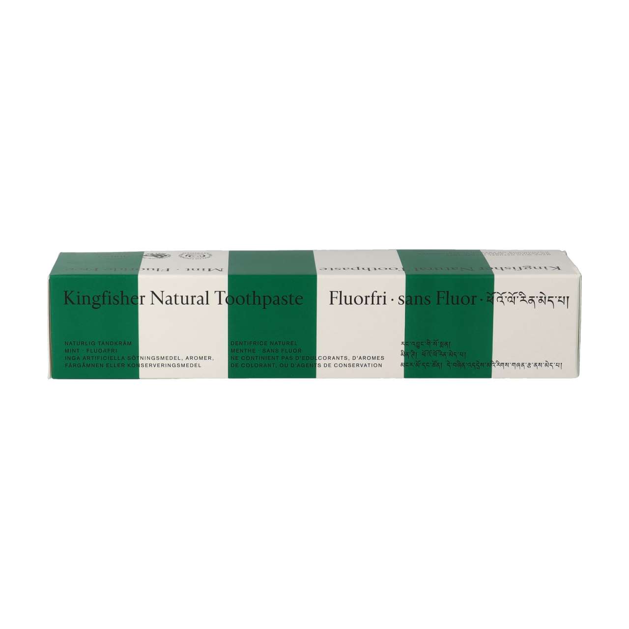 kingfisher Kingfisher Natural Toothpaste Mint Sonderangebot der Fabrik
