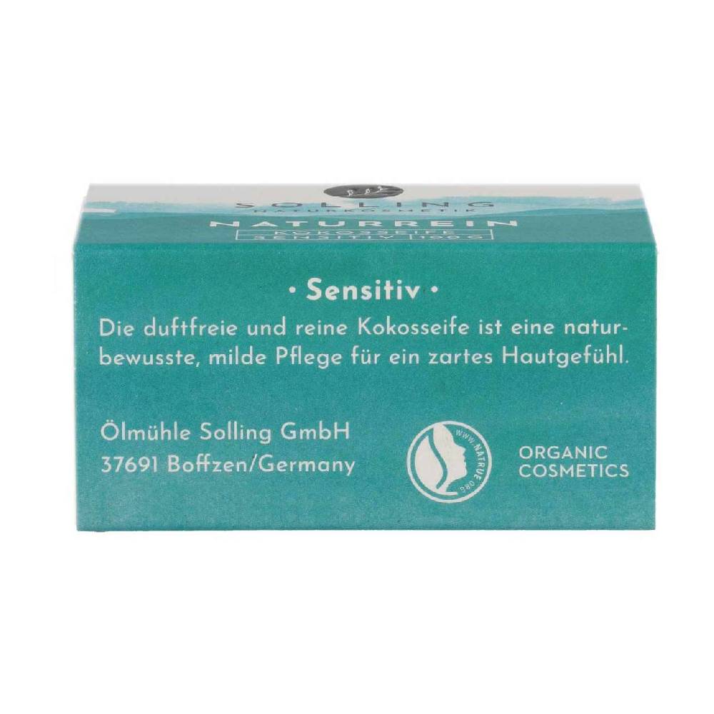oelmuehle-solling Coconut Soap Bar by Baensch for skin & hair, fragrance free Super Rabatt