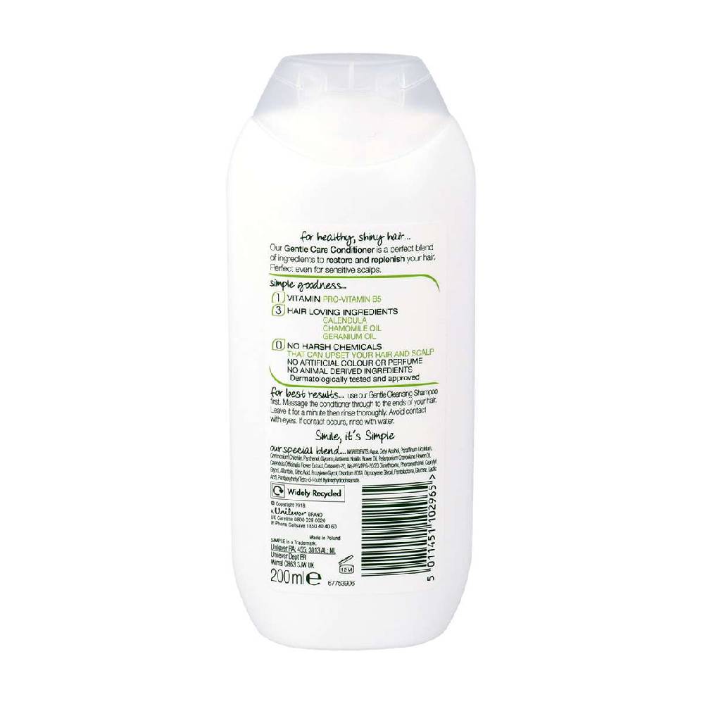 simple Simple Gentle Hair Conditioner Black Friday Preise