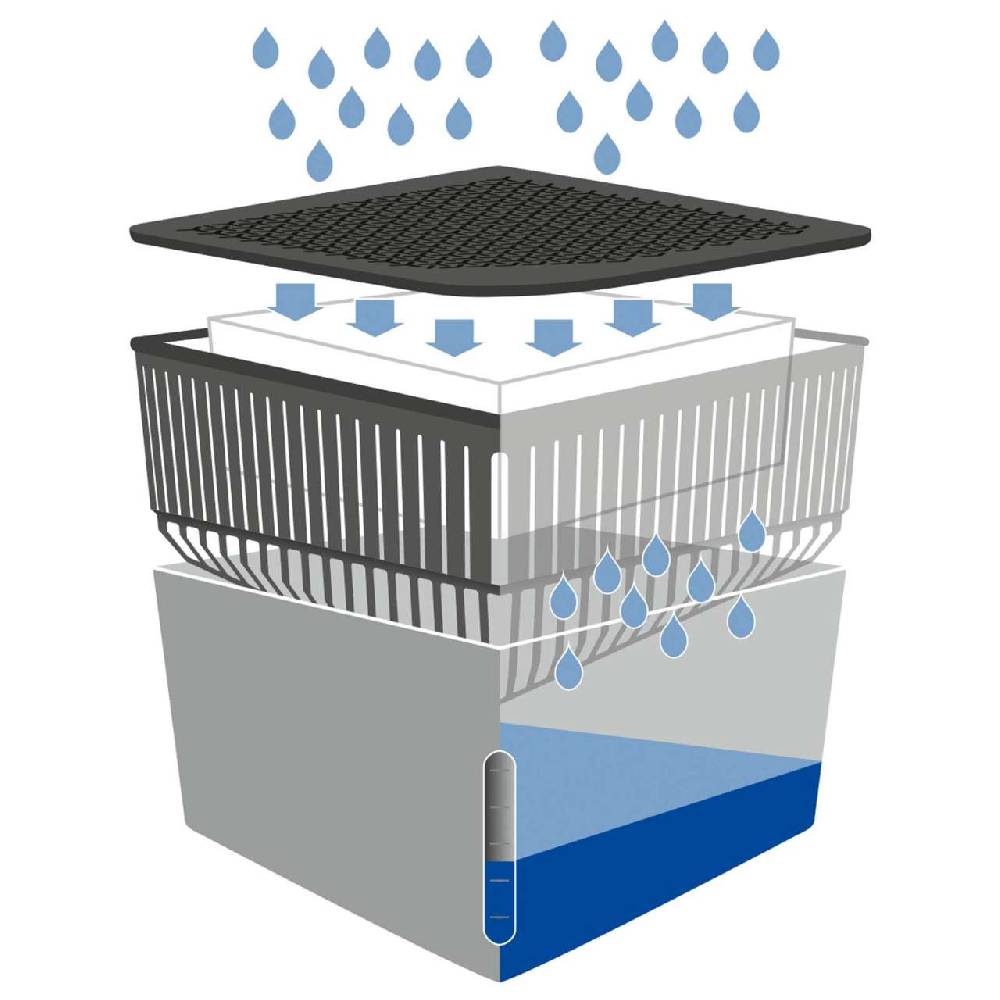 purenature Room dehumidifier without electricity-Cube 1 kg,environmentally friendly design Vatertagsangebot