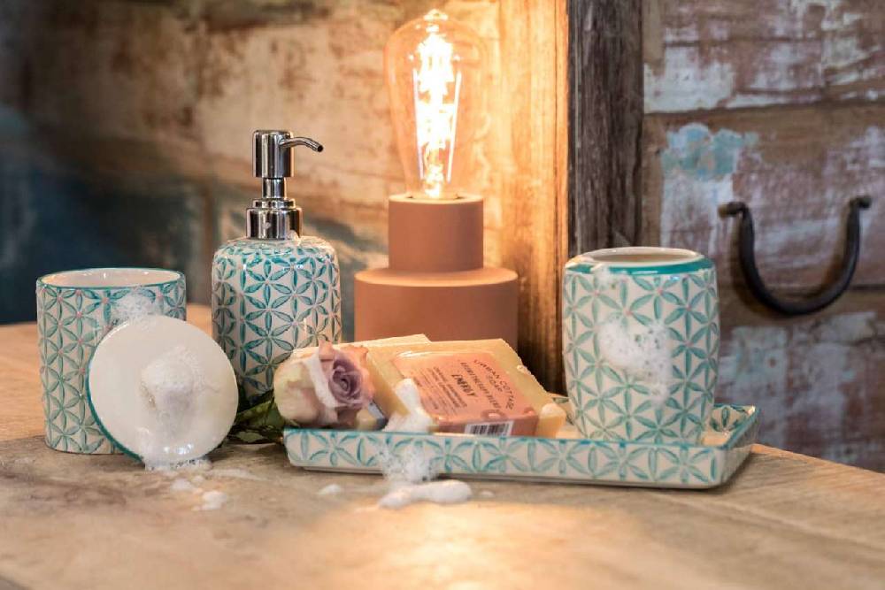 tranquillo Tranquillo ceramic soap dish in attractive retro design Wochenangebot