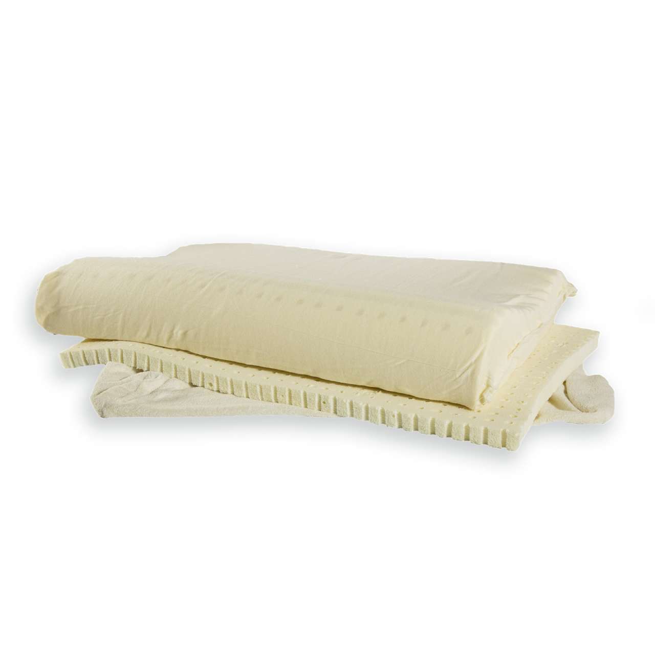 purenature PureNature Latex Neck Support Pillow - Core made of 100% Natural Rubber Begrenzte Freigabe
