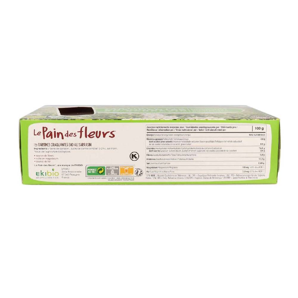 blumenbrot Flower bread buckwheat crispbread in the favourable bulk package Günstiger Verkauf