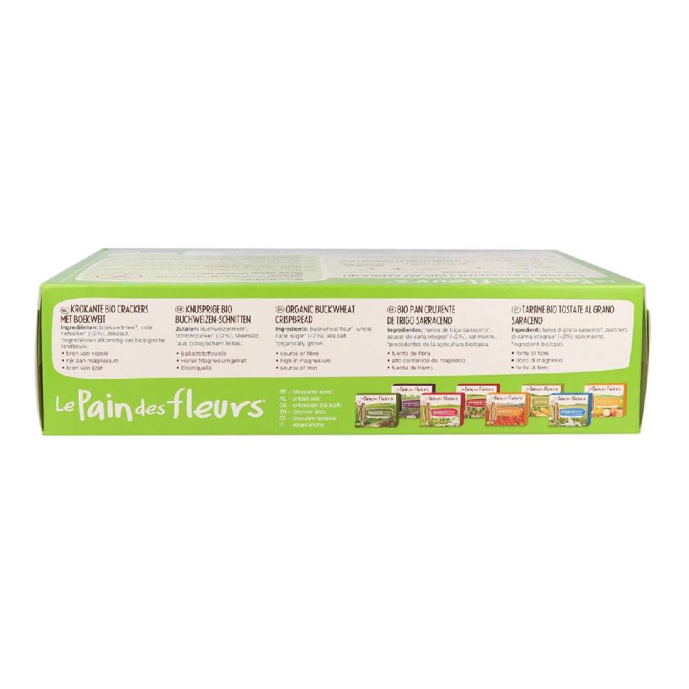 blumenbrot Flower bread buckwheat crispbread in the favourable bulk package Günstiger Verkauf