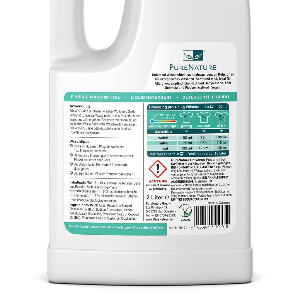 purenature Liquid Detergent (2 liter bottle) Valentinstagsangebot