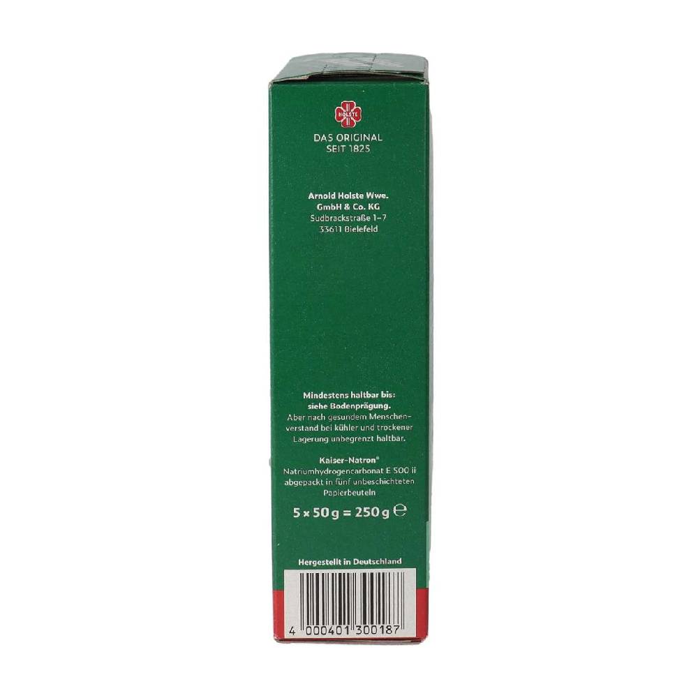 holste Kaiser Natron Baking Soda Zeitlich begrenztes Angebot