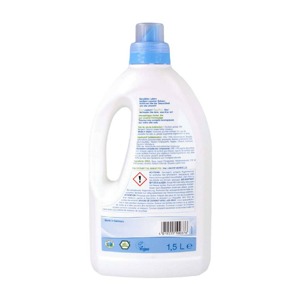 klar Klar Dishwashing Liquid Sensitive Tägliche Deals
