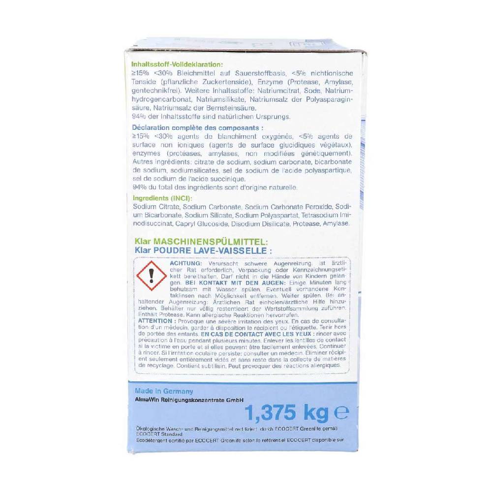 klar Dishwasher Detergent Fragrance Free Sonderangebote