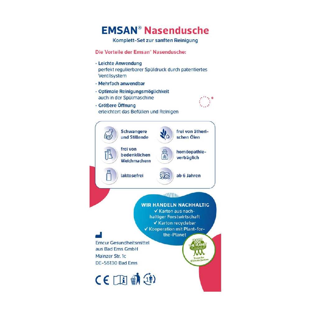 emsan Emcur ® Nasal Douche (Complete Set) Bis zu 60% Rabatt