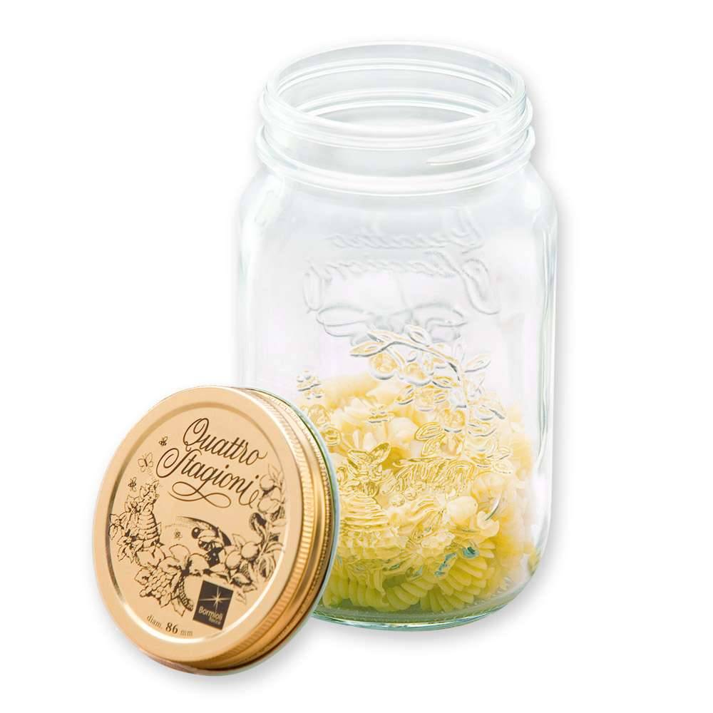 quattro-stagioni Quattro Stagioni Jam Jars with Lids - Twist Off Vacuum Sealed Vierteljährliche Förderung