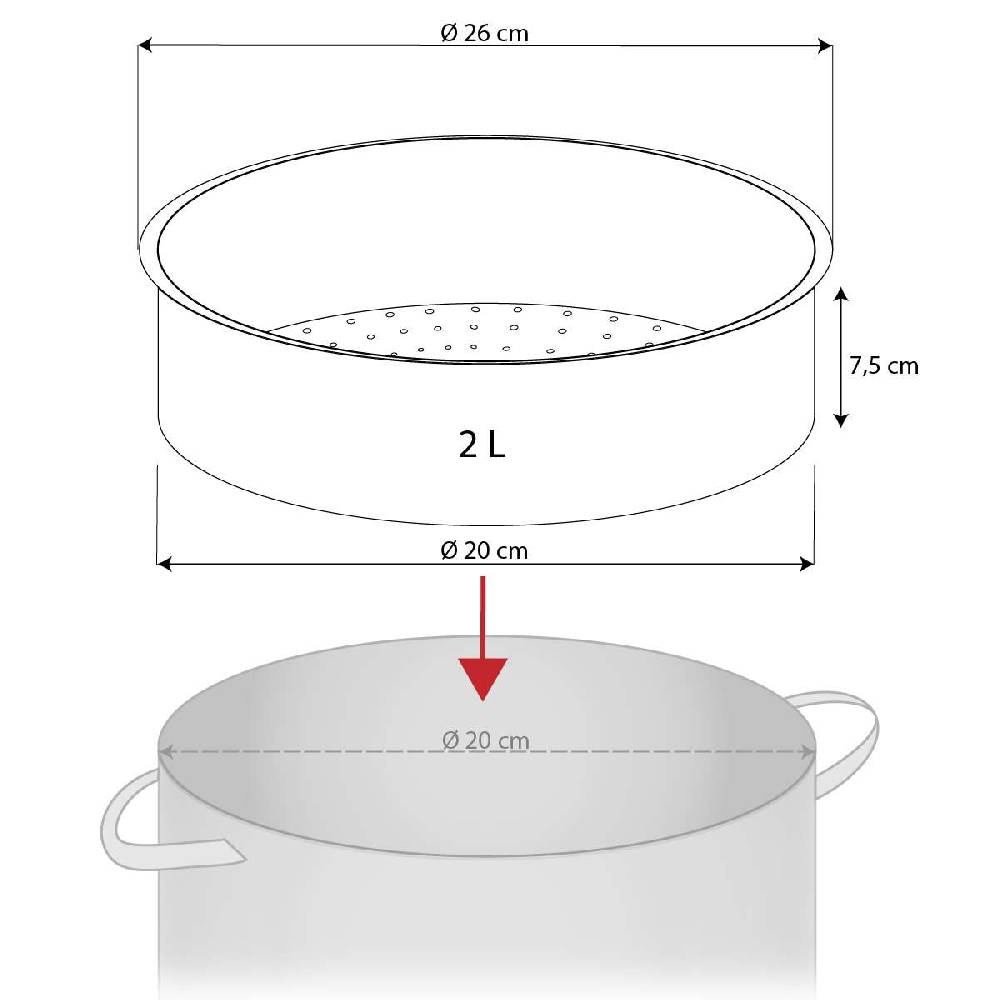 purenature Pyrex steaming/steaming glass insert 50% Rabatt mit kostenlosem Versand