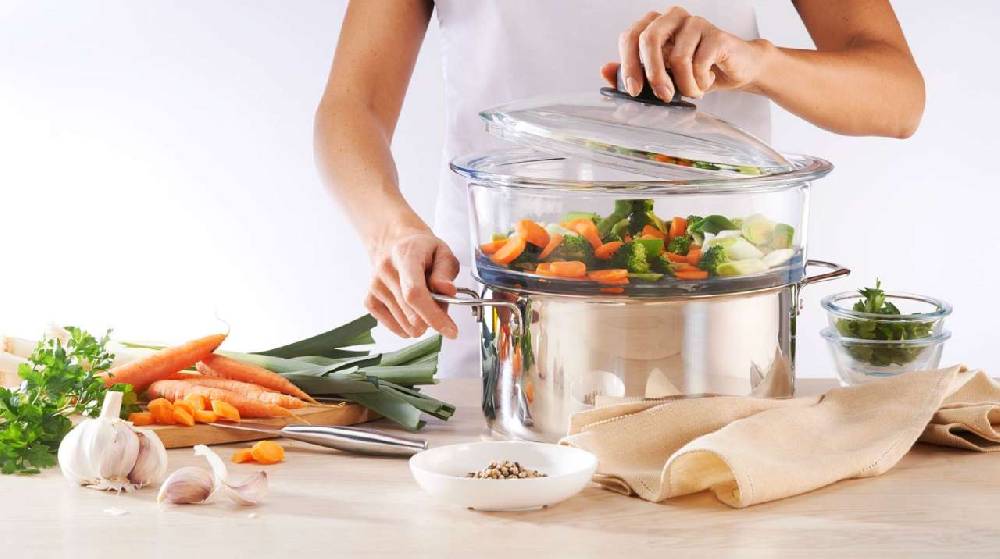 purenature Pyrex steaming/steaming glass insert 50% Rabatt mit kostenlosem Versand