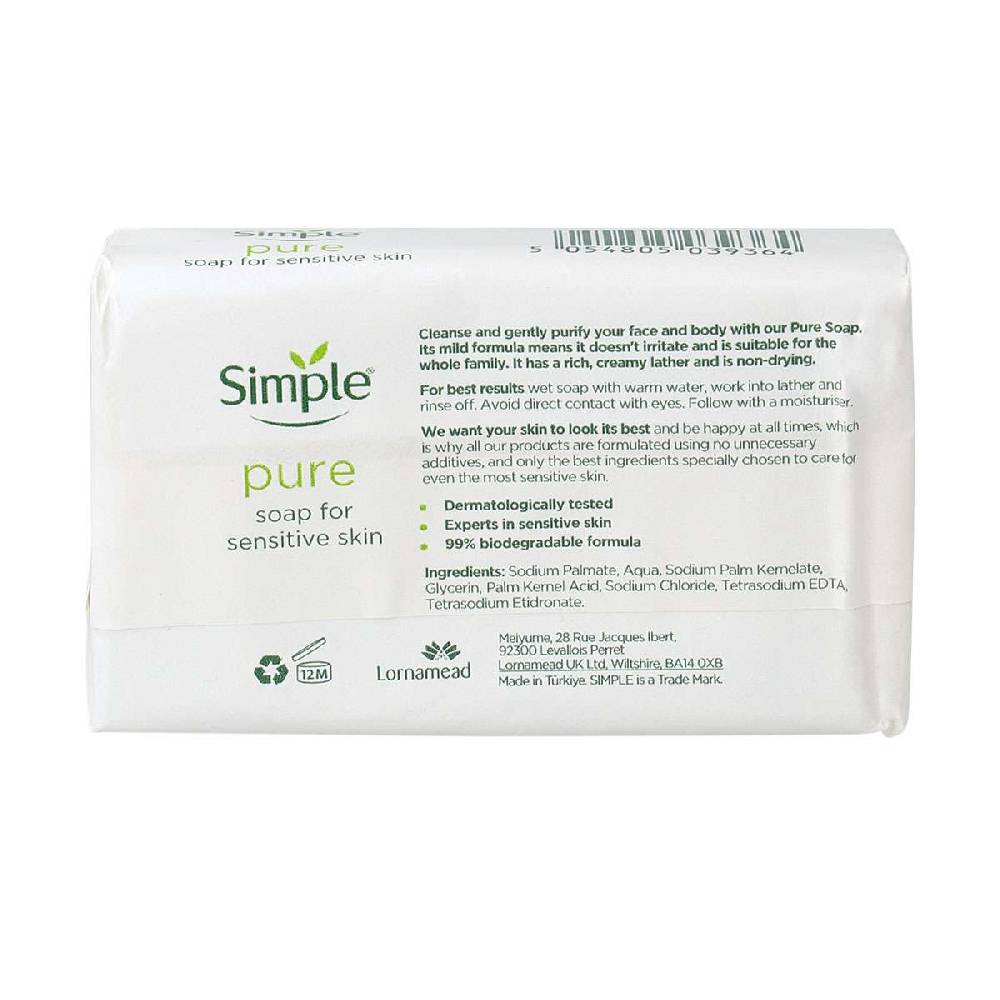 simple Simple Pure Soap (125 gr bar) Neuheiten