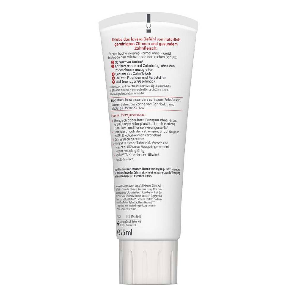 lavera Lavera Toothpaste for Children (strawberry/raspberry) Begrenzte Freigabe