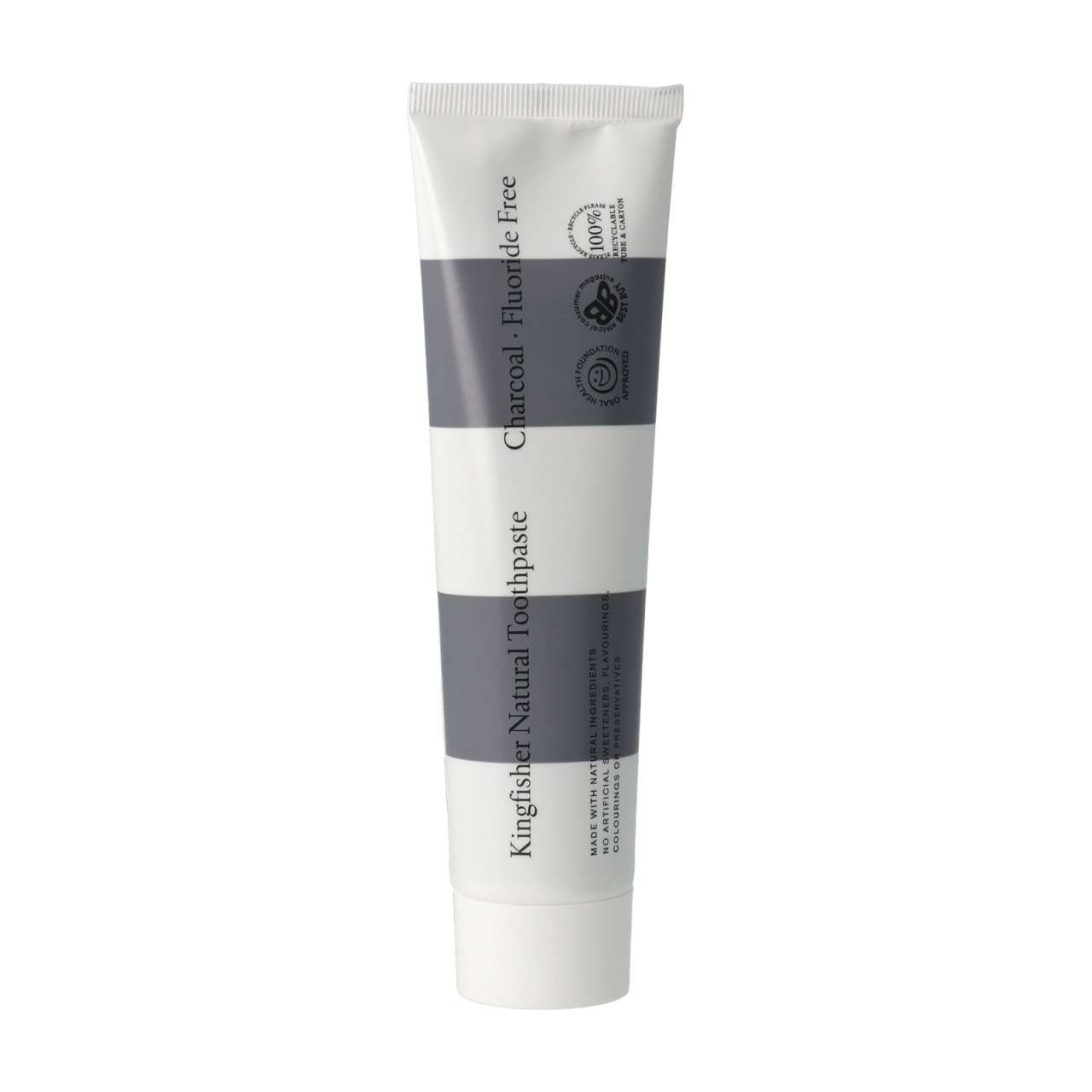 kingfisher Kingfisher toothpaste with activated carbon natural whitening effect, fluoride 2025