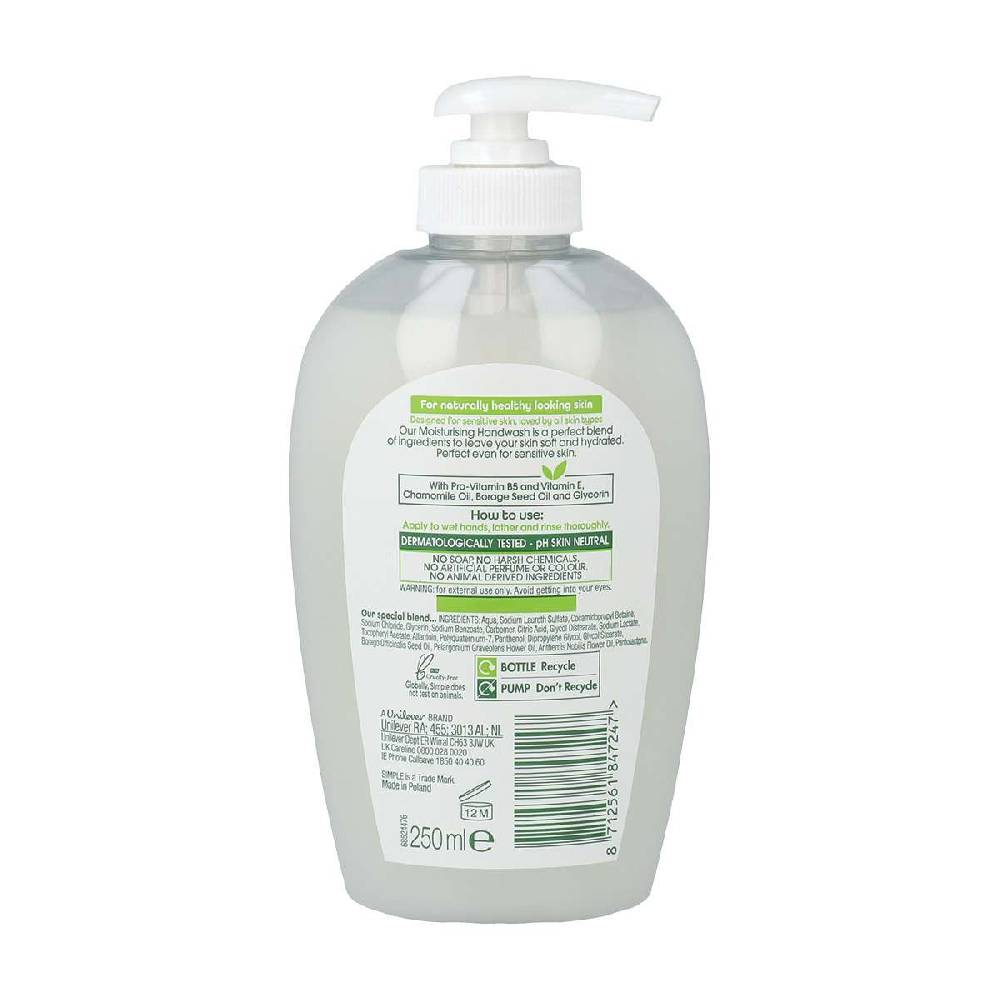 simple Simple Moisturising Handwash Bestseller
