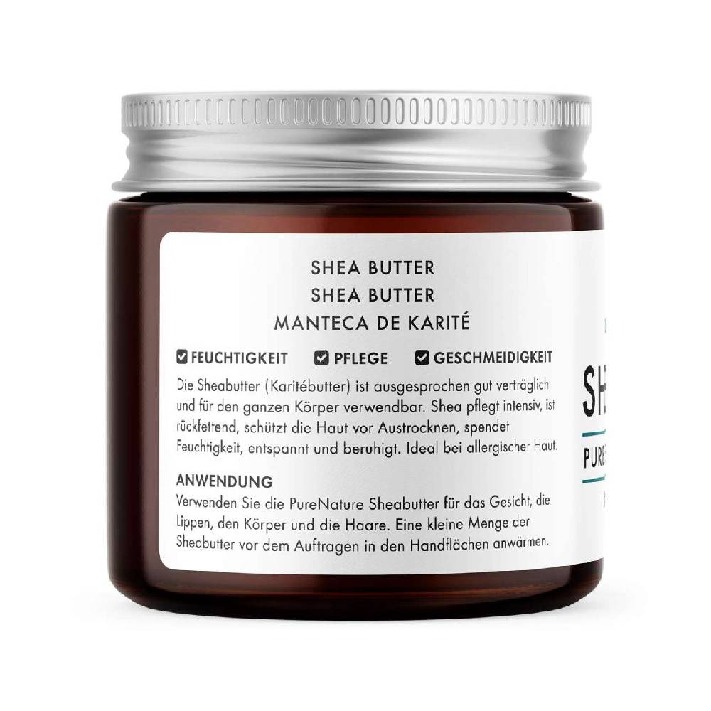purenature PureNature Shea Butter Face Cream and Body Moisturiser unscented Super Sparpreis