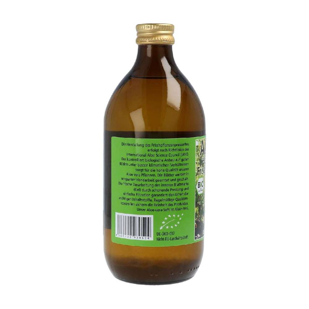 biopraep Aloe Vera Juice (certified organic) Limitierter Zeitrabatt