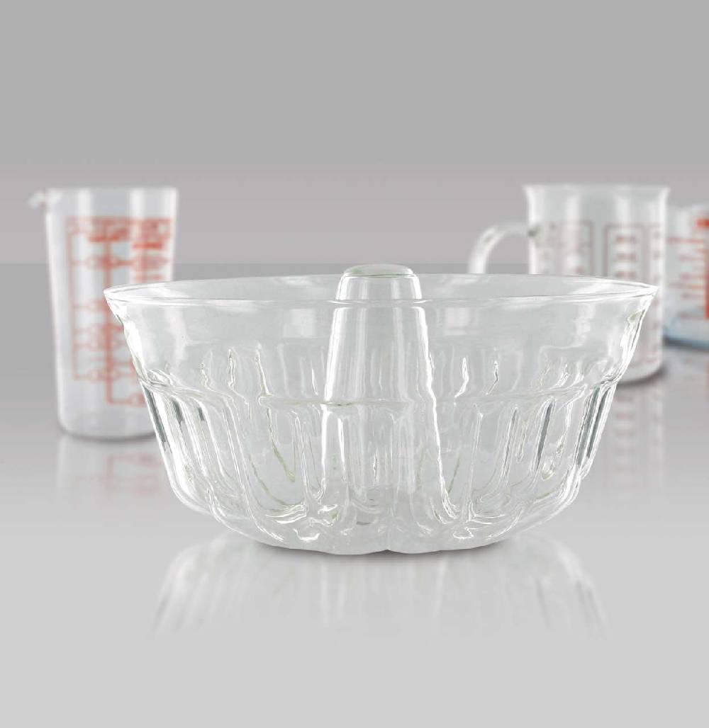 purenature Glass Ring Cake Form (1 liter) Fabrik Onlineshop
