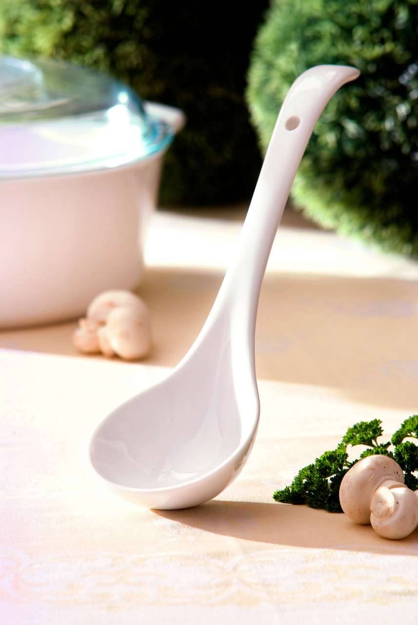 purenature Porcelain Soup Ladle Versandkostenfrei