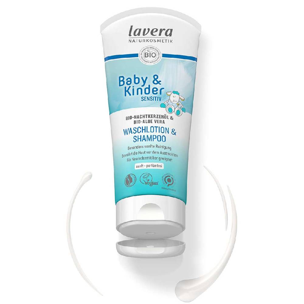 lavera Lavera Organic Children Shampoo & Body Wash - with Aloe Vera Online Shopping