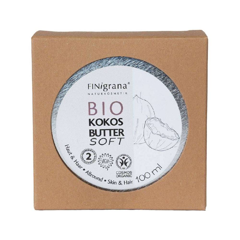 finigrana FINigrana coconut butter for skin and hair with Bio Shea Butter Lagerräumung