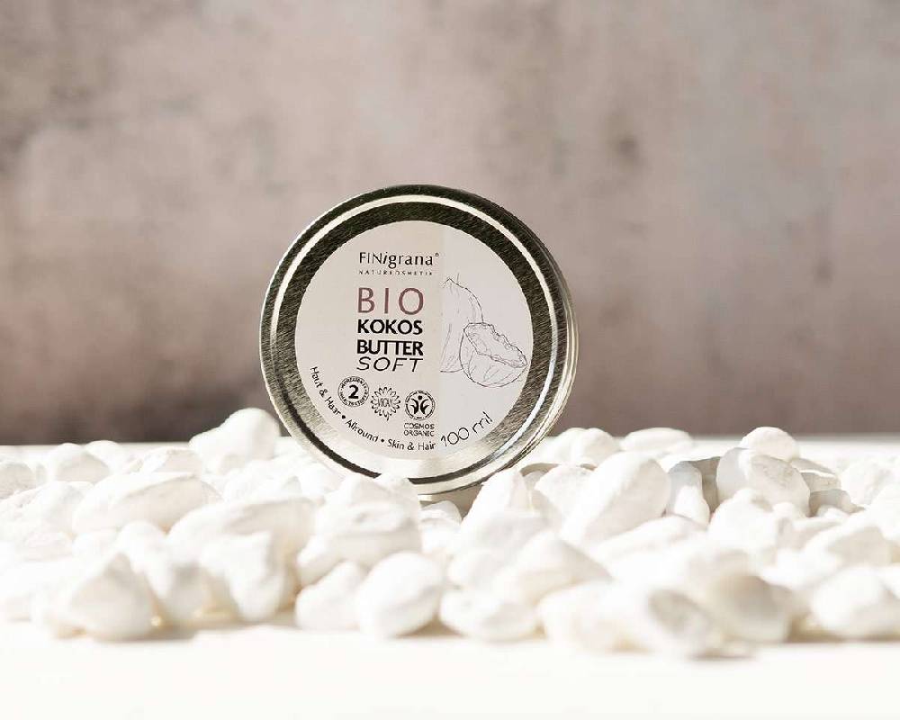 finigrana FINigrana coconut butter for skin and hair with Bio Shea Butter Lagerräumung
