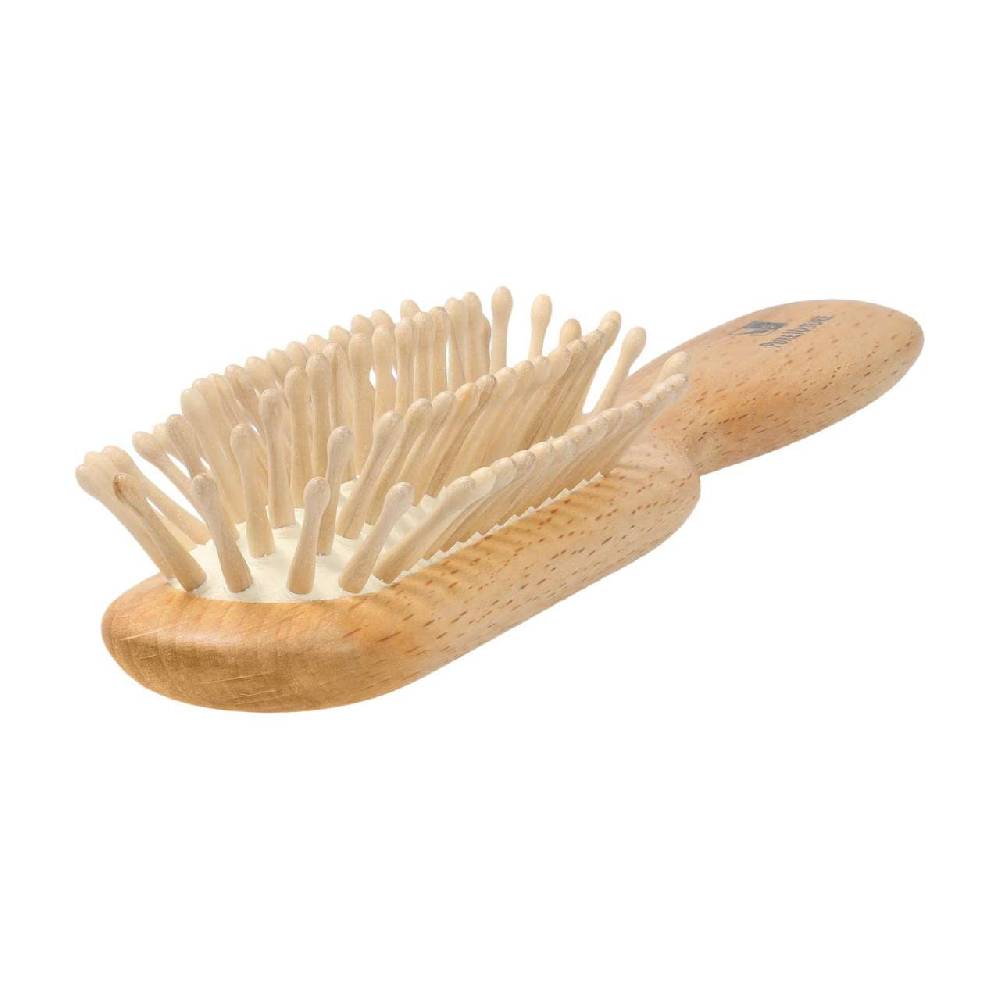 purenature Hairbrush With Rounded Off Wooden Knobs Neuheiten